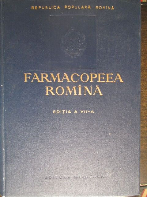 Farmacopeea romana editia a 7-a