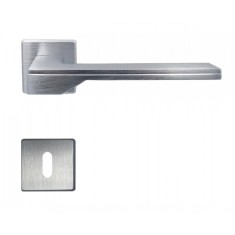 M&acirc;ner pentru uși de interior - M1022 - crom satin cu rozetă cheie