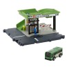 Set joaca Matchbox Action Drivers, Statie de autobuz, Mattel