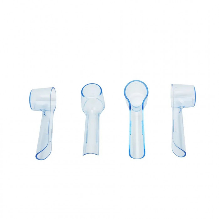 Set capac de protectie pentru periuta de dinti electrica Oral B, 4 buc albastru