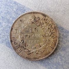 10 Francs 1965 argint - Franta