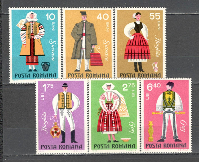 Romania.1973 Costume populare ZR.474