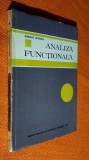 Analiza functionala - Romulus Cristescu Editia a IV- a 1983