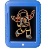 Tableta de Desen Magic Pad Deluxe cu 8 Efecte Luminoase, Carioci Fosforescente si 30 Desene Incluse