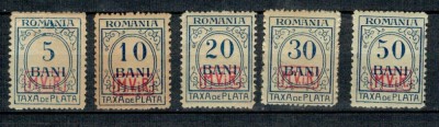 1918 - Ocup. germana, Porto, serie nestamp. cal.II foto