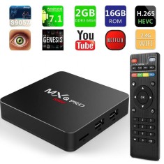 Adaptor smart TV MXQ PRO S905W, 4K, 2 / 16 GB RAM DDR3, Negru foto