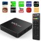 Adaptor smart TV MXQ PRO S905W, 4K, 2 / 16 GB RAM DDR3, Negru