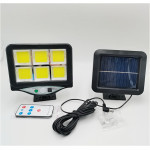 Proiector solar 25w, 600lm. cod: bk-128-6cob foto