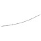 Bandou bara spate, ornament Mercedes Clasa C W204 03.2011-2014, parte montare din mijloc, cromat, 50D196-9, Aftermarket