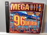 Mega Hits &#039;96 - Selectiuni - 2cd Set (1996/Polydor/UK) - CD ORIGINAL/NM, Pop, Emi Records