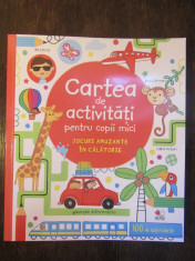 Carte de activitati pentru copii mici. Jocuri amuzante in calatorie - Maclaine foto