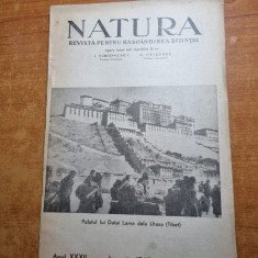 revista natura ianuarie 1943-art. spiru haret,anul nou