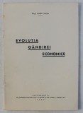 EVOLUTIA GANDIREI ECONOMICE de PAUL HORIA SUCIU , 1946