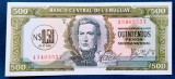 Uruguay 500 Pesos 1975 P-54 UNC Bancnota