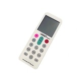Cumpara ieftin Telecomanda Universala Aer Conditionat Andowl, Ecran LCD, Compatibila Majoritate Modele, Alb, 16x5cm