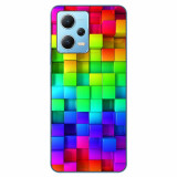 Husa Xiaomi Redmi Note 12 5G Silicon Gel Tpu Model Colorful Cubes