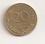 Moneda Franta - 20 Centimes 1994