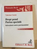 Valerian Cioclei - Drept Penal. Partea Speciala. Infractiuni contra Patrimoniului. Cu referiri la Noul Cod Penal