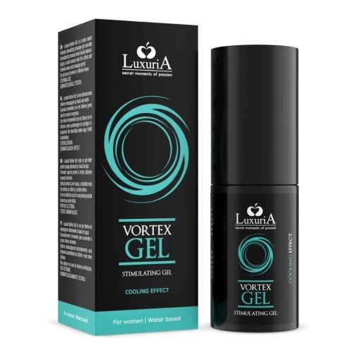Orgasme puternice - Luxuria Vortex Gel Stimulator cu Efect Racoritor 30 ml Intensifica Orgasmul Creste Sensibilitatea
