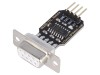 Convertor RS232/TTL DF Electric MAX202 D-Sub 9pin, Interfata GPIO, Alimentare 5V DC
