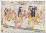Bnk cp Egipt - Luxor - Morminte de nobili . Pictura murala - Kruger 747/21 - necirculata, Printata