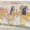 bnk cp Egipt - Luxor - Morminte de nobili . Pictura murala - Kruger 747/21 - necirculata
