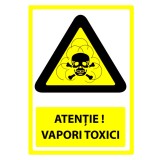 Indicator atentie vapori toxici