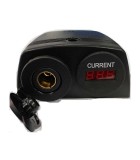 Ampermetru soclu bricheta auto x1 7-33VDC neagra SCI