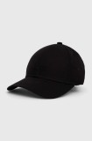 BOSS șapcă de baseball din bumbac culoarea negru, cu imprimeu, 50519889