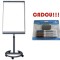 FLIPCHART MAGNETIC STANDARD MOBIL START 70x100 cm + CADOU!!! (SET 4 MARKER WHITEBOARD + BURETE)