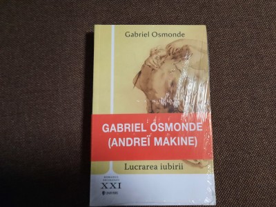 GABRIEL OSMONDE LUCRAREA IUBIRII IN TIPLA foto