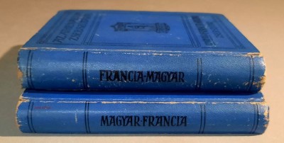 Magyar-francia, francia-magyar zsebszotar - Ujvary B. TIMBRU, STAMPILA MORAVETZ foto