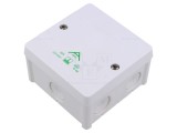 Carcasă IP66 SPELSBERG 87x87x52mm albă cod 80210001