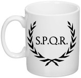 Cana alba personalizata &quot;SPQR&quot;, INOVATIX&reg;. 330ml, Oem