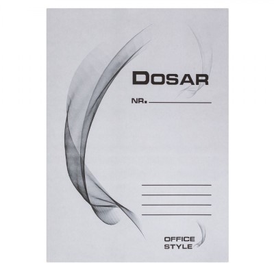 Dosar Carton, Office Style, Alb foto