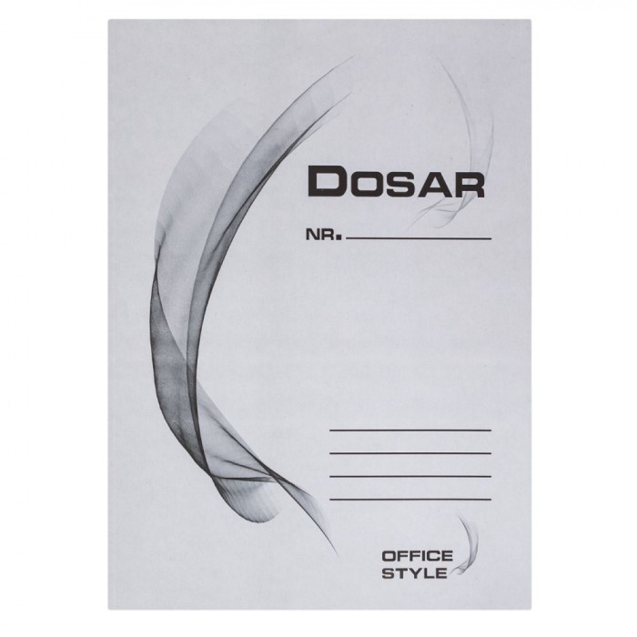 Dosar Carton, Office Style, Alb