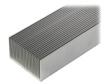Radiator extrudat cu aripioare naturală FISCHER ELEKTRONIK 1000mm x 75mm brut