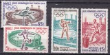 Mali 1964 sport olimpiada MI 86-89 ww100 MNH
