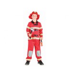 Costum carnaval pompier pentru copii marime 110/120 (5-6 ani)