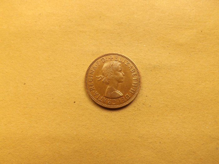 Marea Britanie / Anglia Half Penny 1965 - MB 2