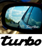 Stickere oglinda ETCHED GLASS - TURBO (set 3 buc.)