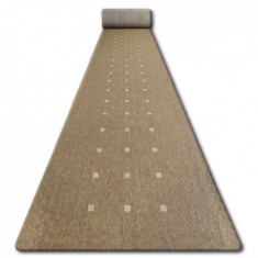 Traversa sisal Floorlux model 20079 coffe si mais, 80 cm foto