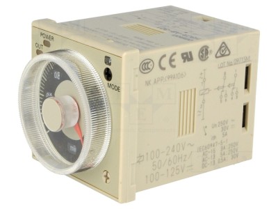 Timer digital programabil 0,1s-600h DPDT foto