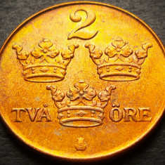 Moneda istorica 2 ORE - SUEDIA, anul 1950 * cod 4074