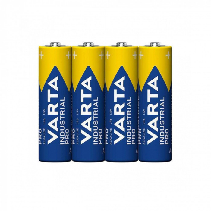 Set 4 Baterii Varta Industrial AA LR6 Cod: 356553 Automotive TrustedCars