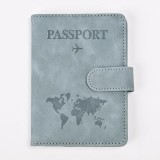 Cumpara ieftin Husa pasaport unisex, Kaida PT1298, Albastru deschis