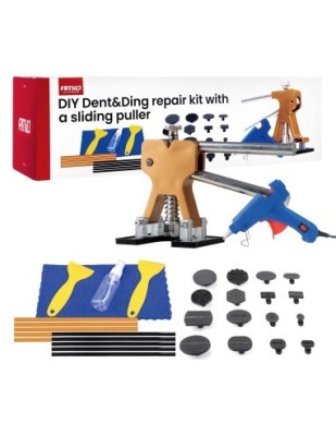 Set de indreptat Caroseria Dent&amp;amp;Ding cu extractor glisant, Amio foto