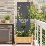 vidaXL Panou Decorativ de Grădină Antracit 50 x 140 cm