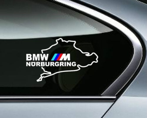 Sticker auto geam BMW