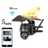 Camera Supraveghere cu Panou Solar WIFI, Rezolutie 5MP, Rezistenta la Apa, Control din Aplicatie - Conexiune 4G (Cartela SIM), Taggo